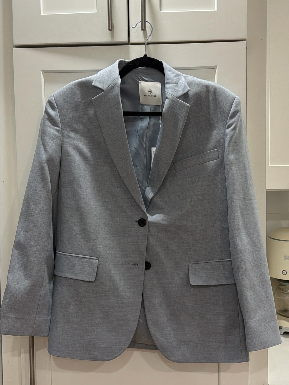 Anine Bing Light Gray Blazer